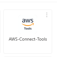 AWS-Connect-Tools tile in Microsoft My Apps